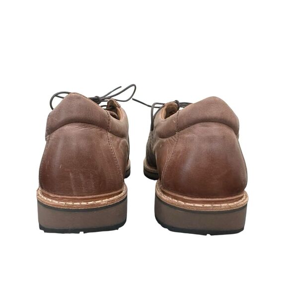 Allen Edmonds VOYAGER Oxford Walking Shoe Sz 11 D Brown Premium Leather USA EUC - Picture 5 of 11